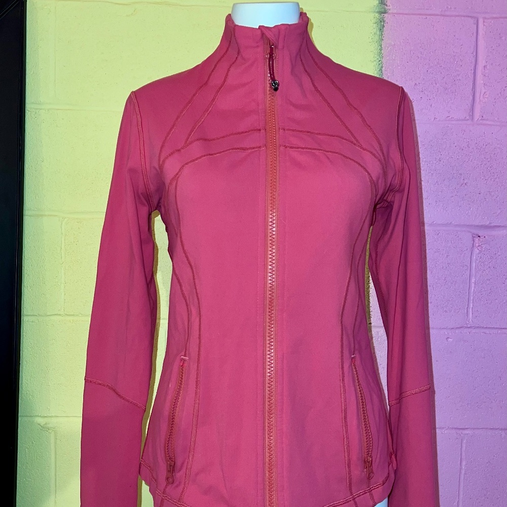 Lululemon Define Jacket Fireside Red